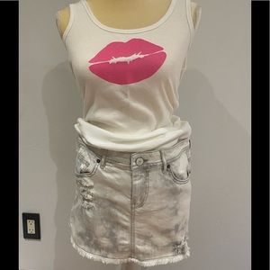 NWOT London Jean Skirt